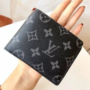⭐Louis Vuitton Wallet Damier Graphite Grey Canvas 12*9